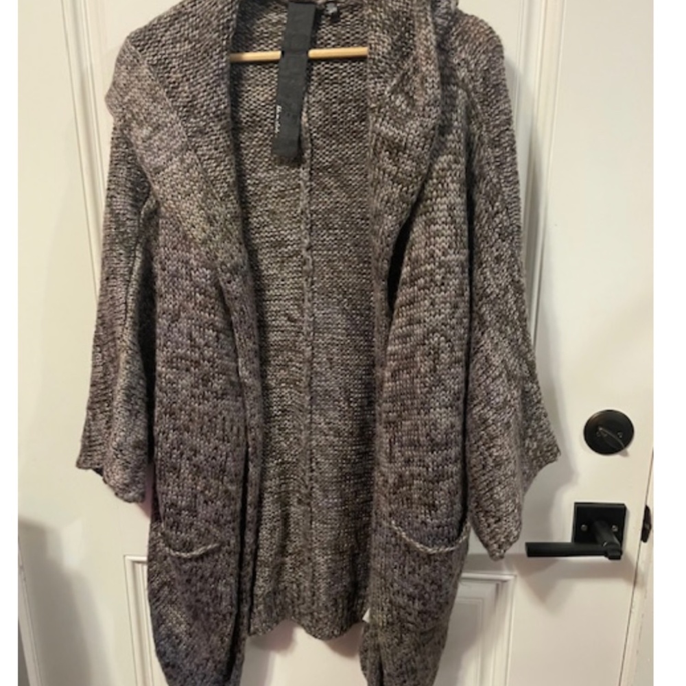 Joe's Jeans Womens Samantha Cardigan Brown Size S sweater
